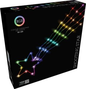 Vallende ster multi colour 85 lamps - afbeelding 2