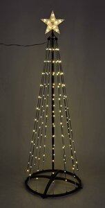 Verlichte boom 150 cm 154 LED warm wit