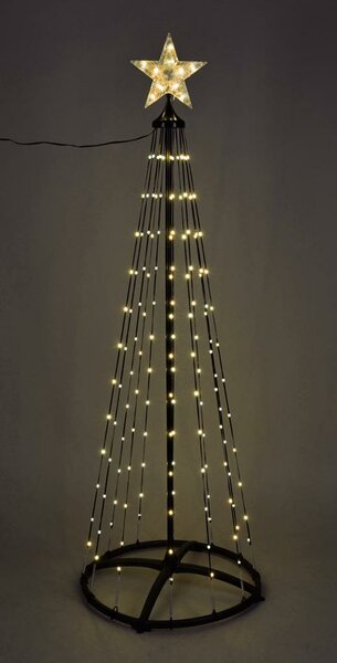 Verlichte boom 210 cm 370 LED warm wit