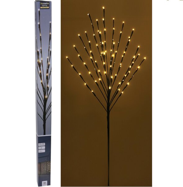 Verlichte boom op prikker 110 cm warm wit