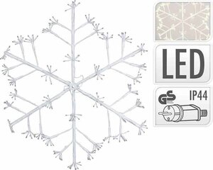 Verlichte sneeuwvlok 150 cm 480 lamps - afbeelding 1