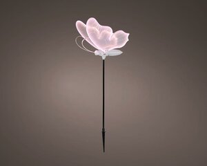 Vlinder met beweging 145 cm 366 lamps wit / violet - afbeelding 1