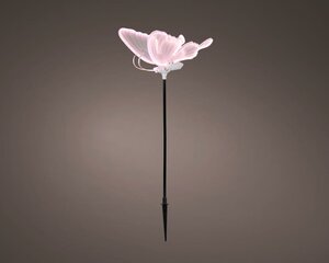 Vlinder met beweging 90 cm 322 lamps wit /violet - afbeelding 1