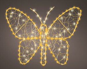 Vlinder microled 155 lamps warm wit / klassiek warm - afbeelding 1