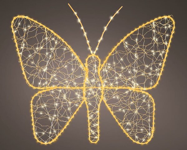 Vlinder microled 436 lamps warm wit / klassiek warm - afbeelding 1